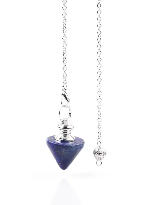 Lapis Lazuli Doğal Taş Pandül Sarkaç, Gemstone Pendulum