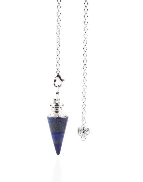 Lapis Lazuli Doğal Taş Pandül Sarkaç, Gemstone Pendulum