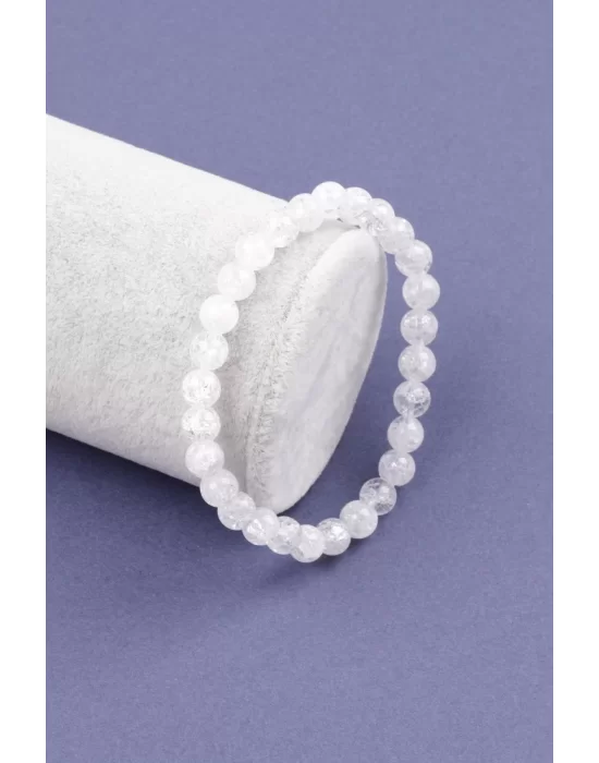 Necef Doğal Taş Bileklik 6 mm Küre Kesim, Gemstone Bracelet