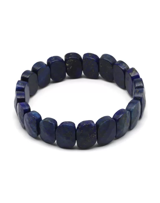 Lapis Lazuli Doğal Taş Bileklik 9 x 14 mm Özel Kesim