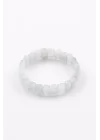 Akuamarin Doğal Taş Bileklik 8 x 14 mm Özel Kesim, Gemstone Bracelet