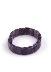 Ametist Doğal Taş Bileklik 12 x 15 mm Özel Kesim, Gemstone Bracelet