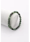 Anyolit Doğal Taş Bileklik 6 mm Küre Kesim, Gemstone Bracelet