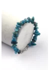 Apatit Doğal Taş Kırıktaş Bileklik, Gemstone Bracelet