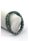 Aventurin Doğal Taş Bileklik 9 x 12 mm Özel Kesim, Gemstone Bracelet