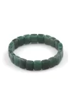 Aventurin Doğal Taş Bileklik 9 x 12 mm Özel Kesim, Gemstone Bracelet