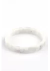 Ay Taşı Doğal Taş Bileklik 6 x 10 mm Özel Kesim, Gemstone Bracelet