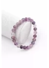 Florit Doğal Taş Bileklik 8 mm Küre Kesim, Gemstone Bracelet