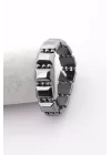 Hematit Doğal Taş Bileklik 12 x 16 mm Özel Kesim, Gemstone Bracelet