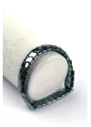 Hematit Doğal Taş Bileklik 5 x 12 mm Özel Kesim, Gemstone Bracelet