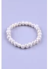 İnci Doğal Taş Bileklik 5 x 7 Şekilsiz Kesim, Gemstone Bracelet