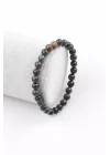 Kan Taşı Doğal Taş Bileklik 6 mm Küre Kesim, Gemstone Bracelet