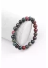 Kan Taşı Doğal Taş Bileklik 8 mm Küre Kesim, Gemstone Bracelet