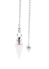 Kristal Kuvars Doğal Taş Pandül Sarkaç, Gemstone Pendulum