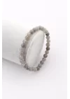 Labradorit Doğal Taş Bileklik 6 mm Küre Kesim, Gemstone Bracelet