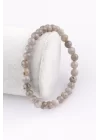 Labradorit Doğal Taş Bileklik 6 mm Küre Kesim, Gemstone Bracelet