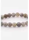 Labradorit Doğal Taş Bileklik 8 mm Küre Kesim, Gemstone Bracelet