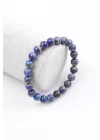 Lapis Lazuli Doğal Taş Bileklik 8 mm Küre Kesim, Gemstone Bracelet