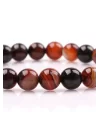 Madagaskar Akik Doğal Taş Bileklik 8 mm Küre Kesim, Gemstone Bracelet