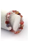 Madagaskar Akik Doğal Taş Bileklik 9 x 14 mm Özel Kesim, Gemstone Bracelet