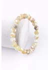 Mat Akik Doğal Taş Bileklik 8 mm Küre Kesim, Gemstone Bracelet