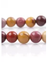 Mookaite Jasper Doğal Taş Bileklik 6 mm Küre Kesim, Gemstone Bracelet