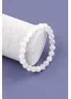 Necef Doğal Taş Bileklik 8 mm Küre Kesim, Gemstone Bracelet