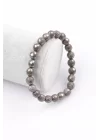 Pirit Doğal Taş Bileklik 8 mm Fasetli Küre Kesim, Gemstone Bracelet