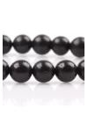 Shungite Doğal Taş Bileklik 6 mm Küre Kesim, Gemstone Bracelet