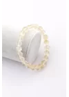 Sitrin Doğal Taş Bileklik 8 mm Küre Kesim, Para Taşı, Bereket Taşı, Gemstone Bracelet