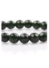 Tayvan Yeşim Doğal Taş Bileklik 8 mm Fasetli Küre Kesim, Gemstone Bracelet