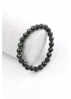 Tayvan Yeşim Doğal Taş Bileklik 8 mm Fasetli Küre Kesim, Gemstone Bracelet