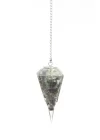 Zümrüt Doğal Taş Orgonit Pandül Sarkaç, Gemstone Pendulum