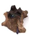 Ametist - Doğal Taş Pandül Sarkaç, Gemstone Pendulum