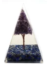 Ametist - Lapis Lazuli Taşından Orgonit Piramit