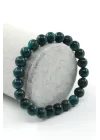 Apatit Doğal Taş Bileklik 8 mm Küre Kesim, Gemstone Bracelet