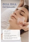 Aventurin Doğal Taş Gua Sha Yüz Masaj Taşı