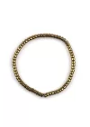 Hematit Doğal Taş Bileklik 2 x 4 mm Rondel Kesim