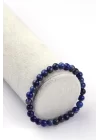 Lapis Lazuli Doğal Taş Bileklik 6mm Küre Kesim