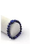 Lapis Lazuli Doğal Taş Bileklik 8mm Küre Kesim