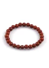 Red Jasper Doğal Taş Bileklik 6mm Küre Kesim