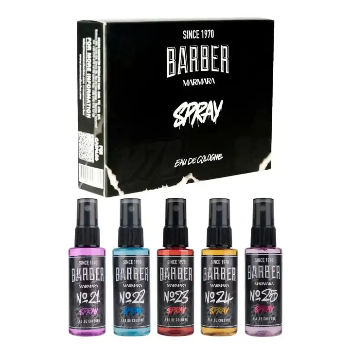 Marmara Barber 5li Mix Set EDC Sprey Kolonya 50 ML