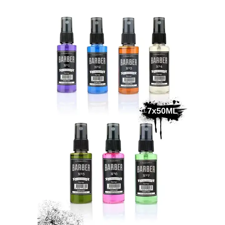 Marmara Barber 7li Mix Set EDC Sprey Kolonya 50 ML
