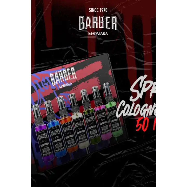 Marmara Barber 7li Mix Set EDC Sprey Kolonya 50 ML