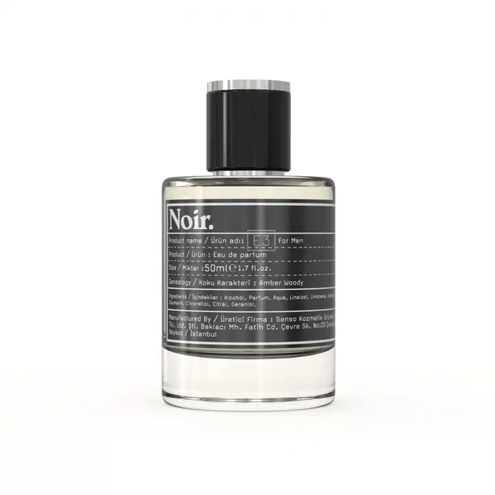 Noir. E3 Erkek EDP Parfüm 50 ML