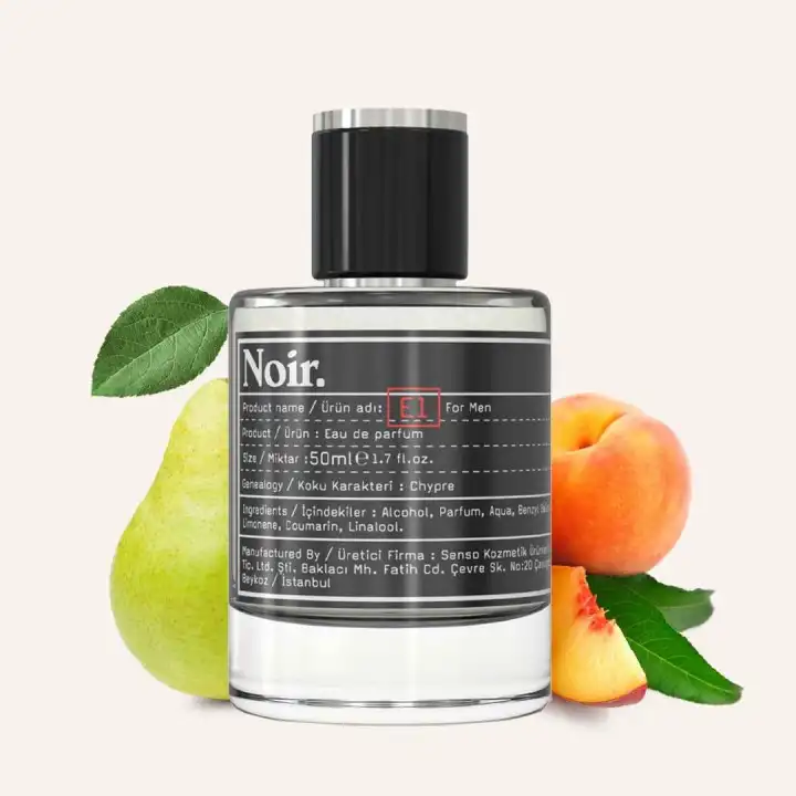 Noir. E1 Erkek EDP Parfüm 50 ML