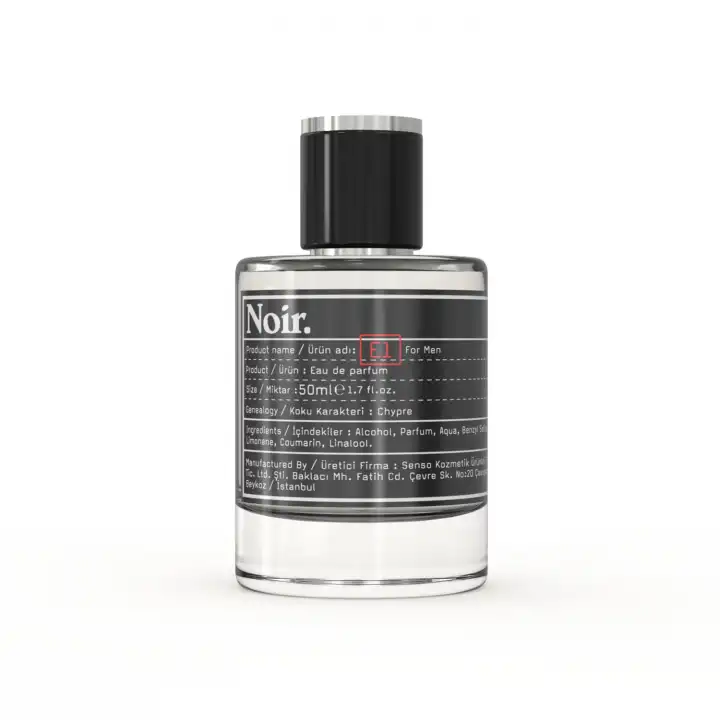 Noir. E1 Erkek EDP Parfüm 50 ML