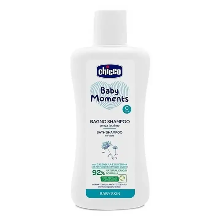 Chicco Baby Moments Doğal Saç ve Vücut Şampuan 200 ml