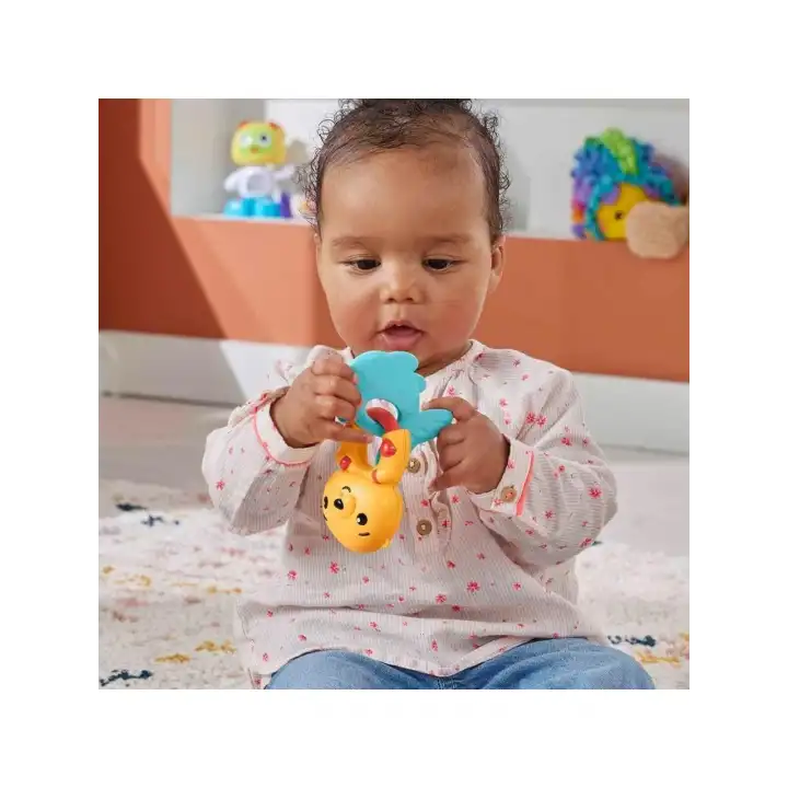 Fisher Price Eğlenceli Dostlar Çıngıraklı Dişlik - Su Samuru HJW11-HKD69