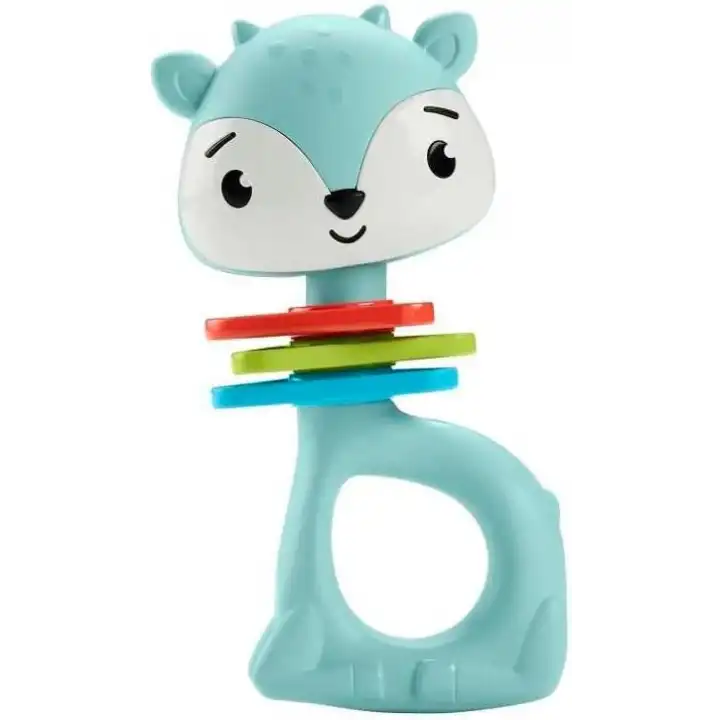 Fisher Price Eğlenceli Dostlar Çıngıraklı Dişlik - Tırtıklı Ceylan HJW11-HKD68